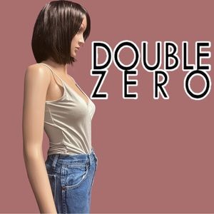 Double Zero “Excuse Me I Have To Go Be Awesome” brand cross front body suit